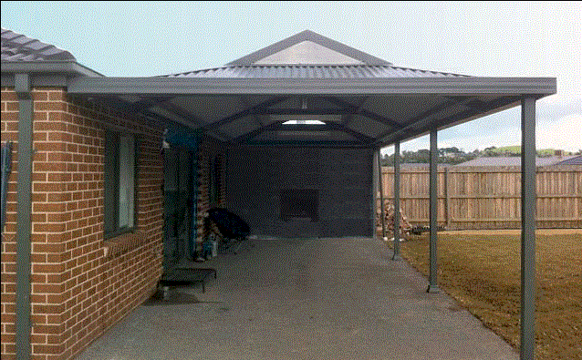 Dutch Gable, Patio Roof- 8m (L) x 6m (W)